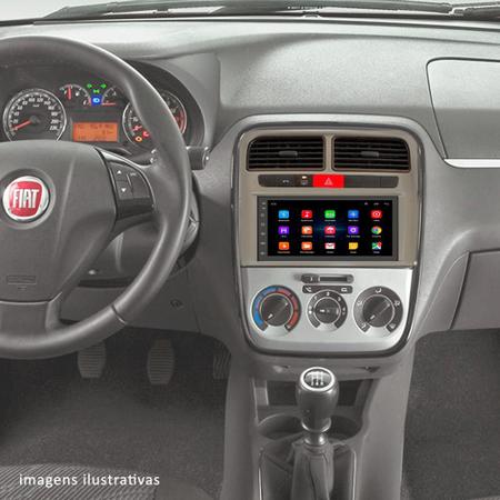 Imagem de Kit Multimídia Android Fiat Punto 2008 2009 2010 2011 2012 7" GPS Integrado Tv Online WiFi
