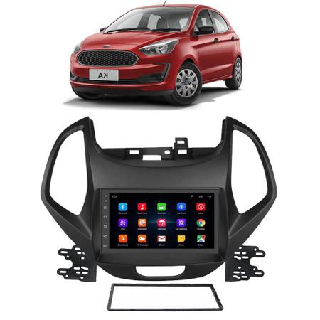 Kit Multimídia Android Ford ka 2018 2019 2020 2021 7 Polegadas GPS Tv Online Bluetooth WiFi - E-Droid Imagem de Kit Multimídia Android Ford ka 2018 2019 2020 2021 7 Polegadas GPS Tv Online Bluetooth WiFi