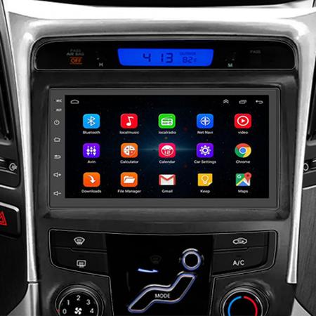 Imagem de Kit Multimídia Android Hyundai Sonata 2011 2012 2013 2014 7" GPS Integrado Tv Online Bt