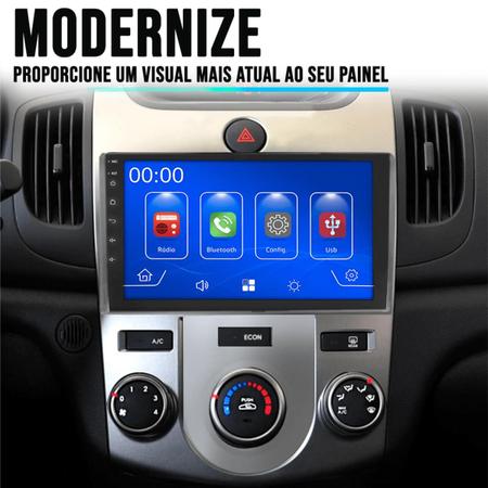 Imagem de Kit Multimidia Carplay 9 Pol Cerato 2009 a 2013 MP5 + Câmera