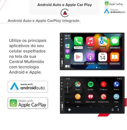 Imagem de Kit Multimídia I30 2009 / 2012 Ar Digital 9 Pol CarPlay AndroidAuto USB Bt Radio