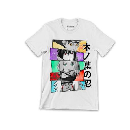 Imagem de Kit Naruto - Camiseta de Anime Kakashi Itachi Sakura