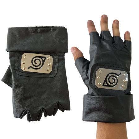 Scione Hatake Kakashi Kunai Conjuntos Luvas Bandana Shuriken Arma