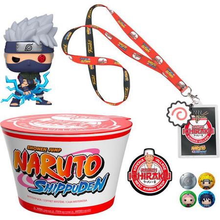 Imagem de Kit Naruto Shippuden Kakashi & Noodles Exclusive Collector Box Pop Funko
