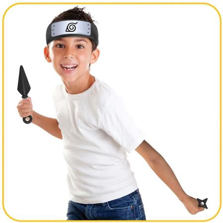 Brinquedo Infantil Naruto desenho Kit Ninja 3 Peças Bandana Naruto - Elka  Brinquedo, Magalu Empresas