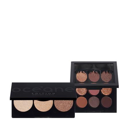 Imagem de Kit Océane Edition Paleta Hightlight e Sombra Pocket Nude (2 produtos)