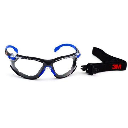Imagem de Kit Oculos de Segurança Transparente 3M Solus 1000