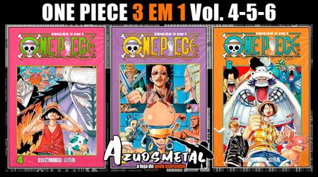 One Piece 3 Em 1 Mangá Vol. 1 Ao 4 - Kit Nova Coleção Panini, Volumes  Corresponde A 1° Temporada Da Live Action Da Netflix