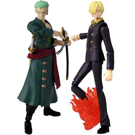 Kit One Piece Figuras Roronoa Zoro e Sanji Bandai Anime - Fun Divirta-se -  Colecionáveis - Magazine Luiza