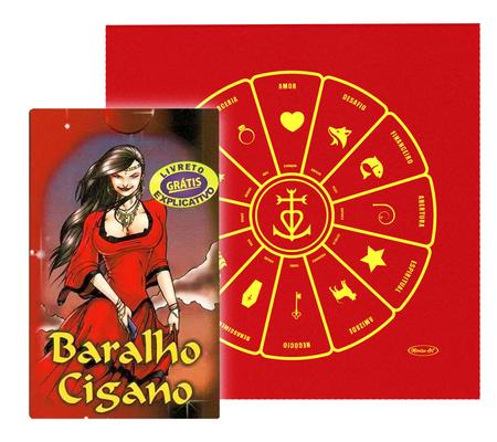 Promoção 12 Cx Baralho Cigano (cigana Da Sorte) Frete Grátis