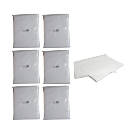 Kit P.R.O. Clean Lençol s/ Elástico TNT c/10un c/ 6 Pacotes - P.R.O Clean Imagem de Kit P.R.O. Clean Lençol s/ Elástico TNT c/10un c/ 6 Pacotes