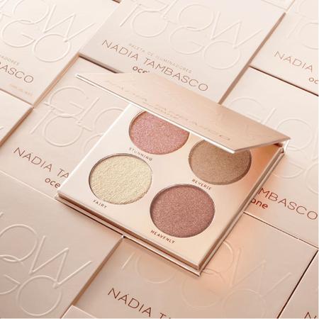 Imagem de Kit Paleta de Iluminadores Nádia Tambasco By Océane + Paleta de Sombras 24 Cores Océane (2 Produtos)