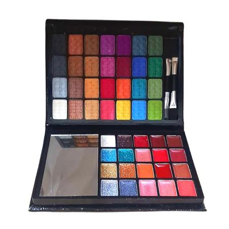 Paleta com 18 sombras 3D-T&G - Atacado de Maquiagem