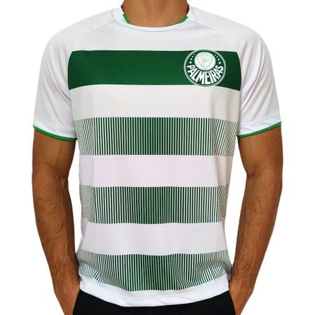 Imagem de Kit Palmeiras Oficial - Camisa Power Branca + Caneca + Chaveiro - Masculino