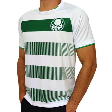 Imagem de Kit Palmeiras Oficial - Camisa Power Branca + Caneca + Chaveiro - Masculino