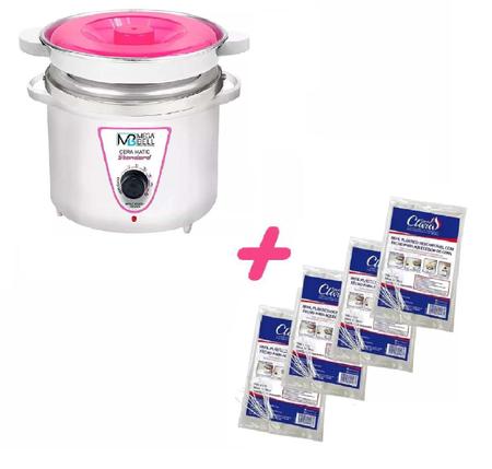 Kit Panela 700G Rosa + Refil + Refil Plástico - Mega Bell Imagem de Kit Panela 700G Rosa + Refil + Refil Plástico - Mega Bell