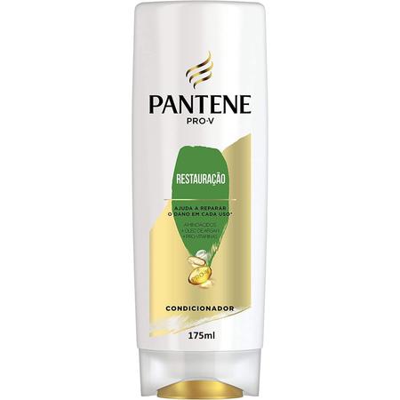 Imagem de Kit Pantene Restauração Shampoo 350ml e Condicionado 175ml Hidratação Nutrição Óleo de Argan Controla Frizz Pro Vitamina