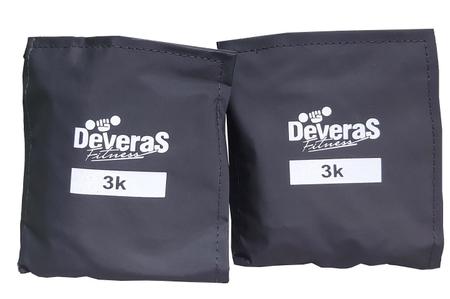 Imagem de kit par de caneleira academia tornozeleira peso 3 kg colchonete para ginastica e mini band elástico musculação