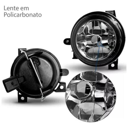 Imagem de Kit Par Farol de Milha Gol/Saveiro/Parati G4 2006 até 2014 Fox 2003 até 2008 Botão Tic Tac 2 Pinos Suits - STS025VW