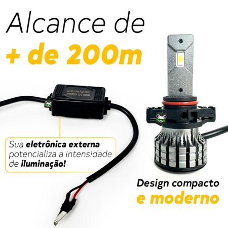 Imagem de Kit Par Lampada Ultra Led Extreme Cut 6000K 4400Lm H16 Code