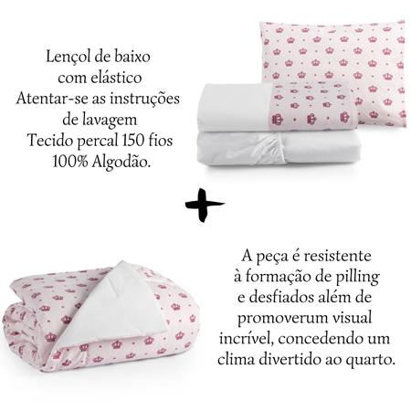 Edredom de bebê para Mini Cama/Berço 100%Algodão Moderno - EMPÓRIO DO LAR -  Edredom para Bebê - Magazine Luiza