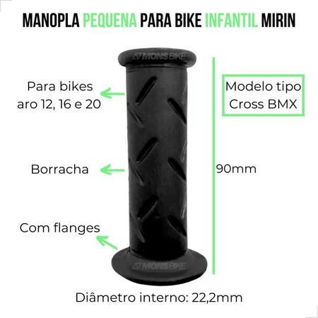 Imagem de Kit Para Bike Infantil Aro 20 Guidão + Banco Selim Kalf + Pedal + Par Manoplas Punho