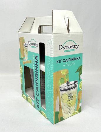 Imagem de Kit para Caipirinha e drinks 4 peças Dynasty