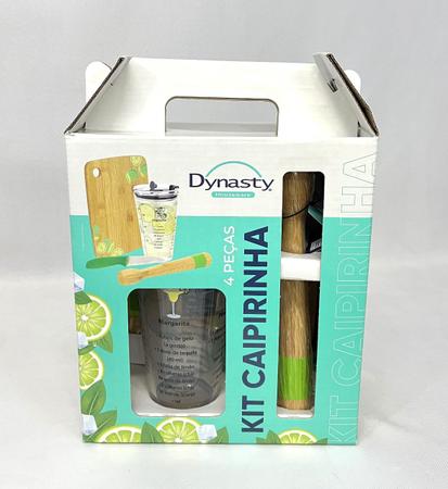 Imagem de Kit para Caipirinha e drinks 4 peças Dynasty