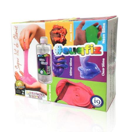 Kit 4 Brochurão Slime + 1 Desenho + Mochila Estojo Slime - Xeryus/Foroni -  Slime / Amoeba - Magazine Luiza