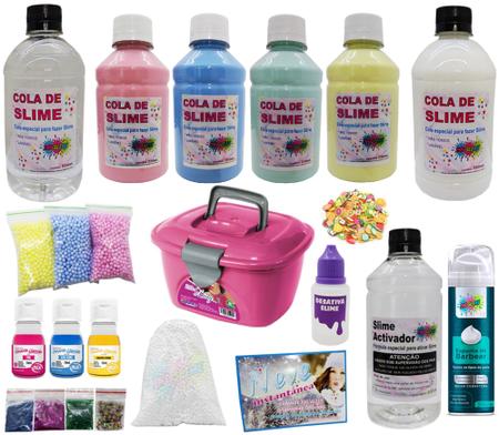 Imagem de Kit Para Fazer Todo Tipo De Slime Com Desativa Slime