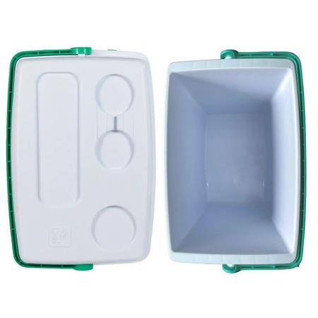 Imagem de Kit para Praia Ou Camping com Cooler Caixa Termica 36l + Duas Banquetas