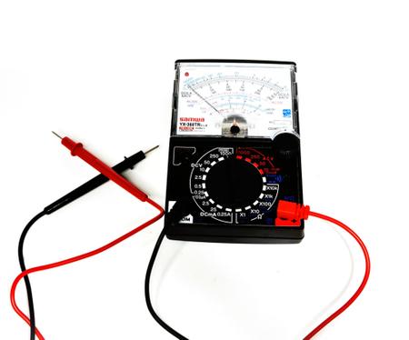 Imagem de Kit para soldagem ferro 60w 220v com multímetro analógico