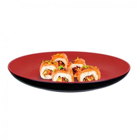 Imagem de Kit para Sopa/Sushi com Tigela 450 Ml + Prato 20cm + Colher + Par de Hashi + Molheira