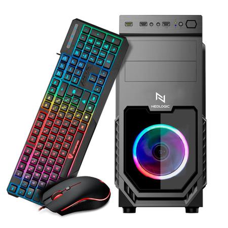 Imagem de Kit PC Gamer Neologic Motospeed NLI82185 Intel I5-9400F 16GB (GTX 1650 4GB) SSD 120GB