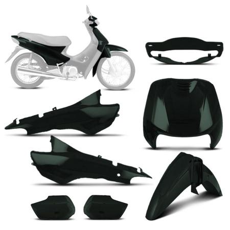Imagem de Kit Peças Plásticas Carenagem Moto Biz 100 Pro Tork Completo 1998 a 2005