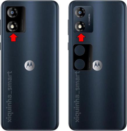 Imagem de Kit Película 9D + Câmera 3D + Case Capinha Motorola Moto E13