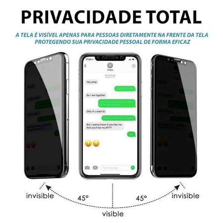 Imagem de Kit Película De Privacidade + Capinha Samsung A34