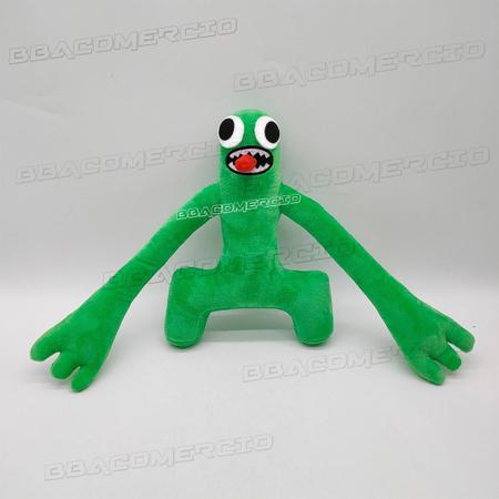 Green boneco de pelúcia Rainbow friends Roblox