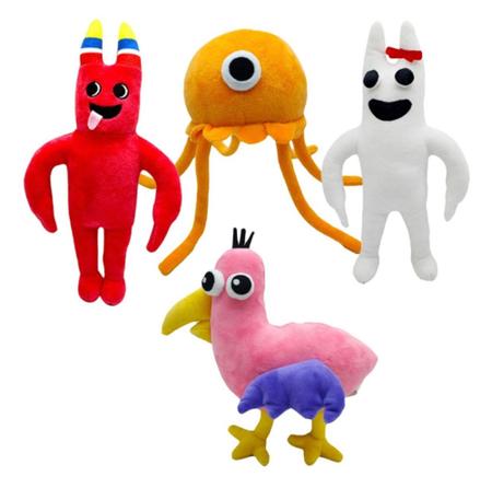 Kit 2 Pelúcia Rainbow Friends Roblox Garten of Banban 30 CM - Kids Think  big - Pelúcia - Magazine Luiza