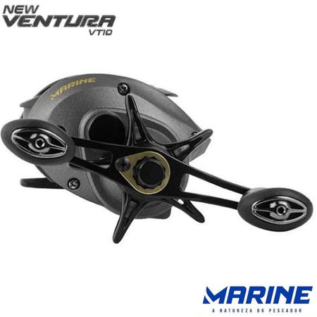 Imagem de Kit Pesca de Rio Carretilha Marine Ventura VT10 com Vara 1,70mts e Capa de Proteção
