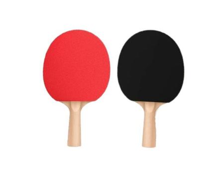 Imagem de Kit Ping Pong 2 Raquetes 3 Bolinhas Lisas Jogo Tênis De Mesa - Lifestyle