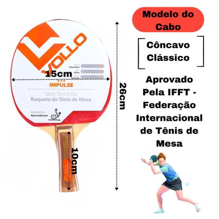 Kit 2 Raquete Tenis De Mesa Ping Pong Profissional + 3 Bola - BRA SPORT -  Kit Ping Pong - Magazine Luiza