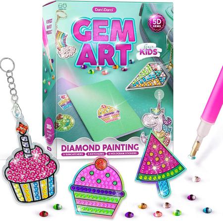 Jogos De Festa Artesanato Crianças 5D DIY Pintura Com Diamante