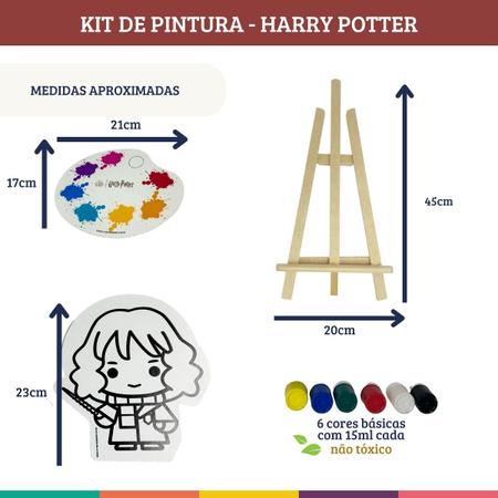 Imagem de Kit Pintura Harry Potter Educativo Atividades Infantil Nig