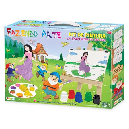 Kit desenho e pintura infantil: 6 conjuntos para exercitar a