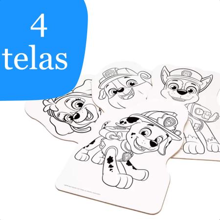 Kit de Pintura Infantil Paw Patrol +4 Anos Nig Brinquedos – Papelaria Pigmeu