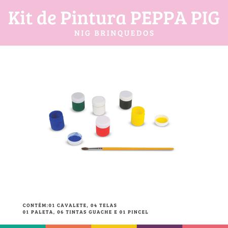 Kit de Atividades Educação Infantil Peppa Pig Jogo Memória Pintura Dominó  Cordenação Brinquedo Educativo - Nig 0527 - Nig Brinquedos - Brinquedos  Educativos - Magazine Luiza