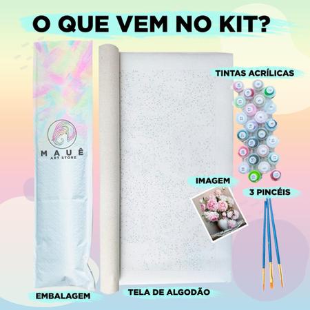 Kit Pintura Terapêutica - Pássaros e Flores – MaueArtStore