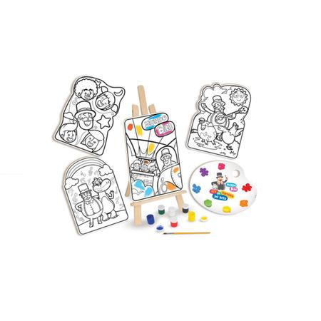 Kit Infantil de Pintura Turma da Mônica Nig Brinquedos