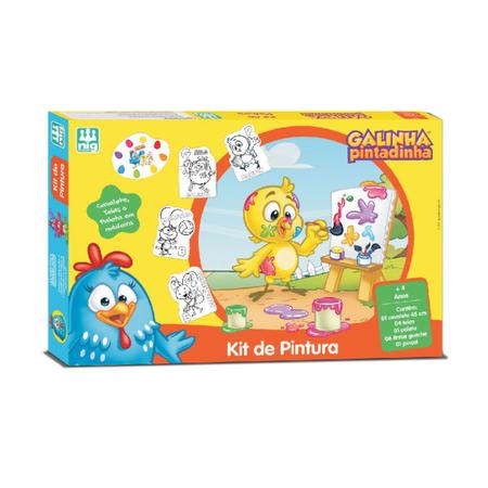 NIG - KIT PINTURA - TURMA DA MÔNICA - Mamu Kids Store